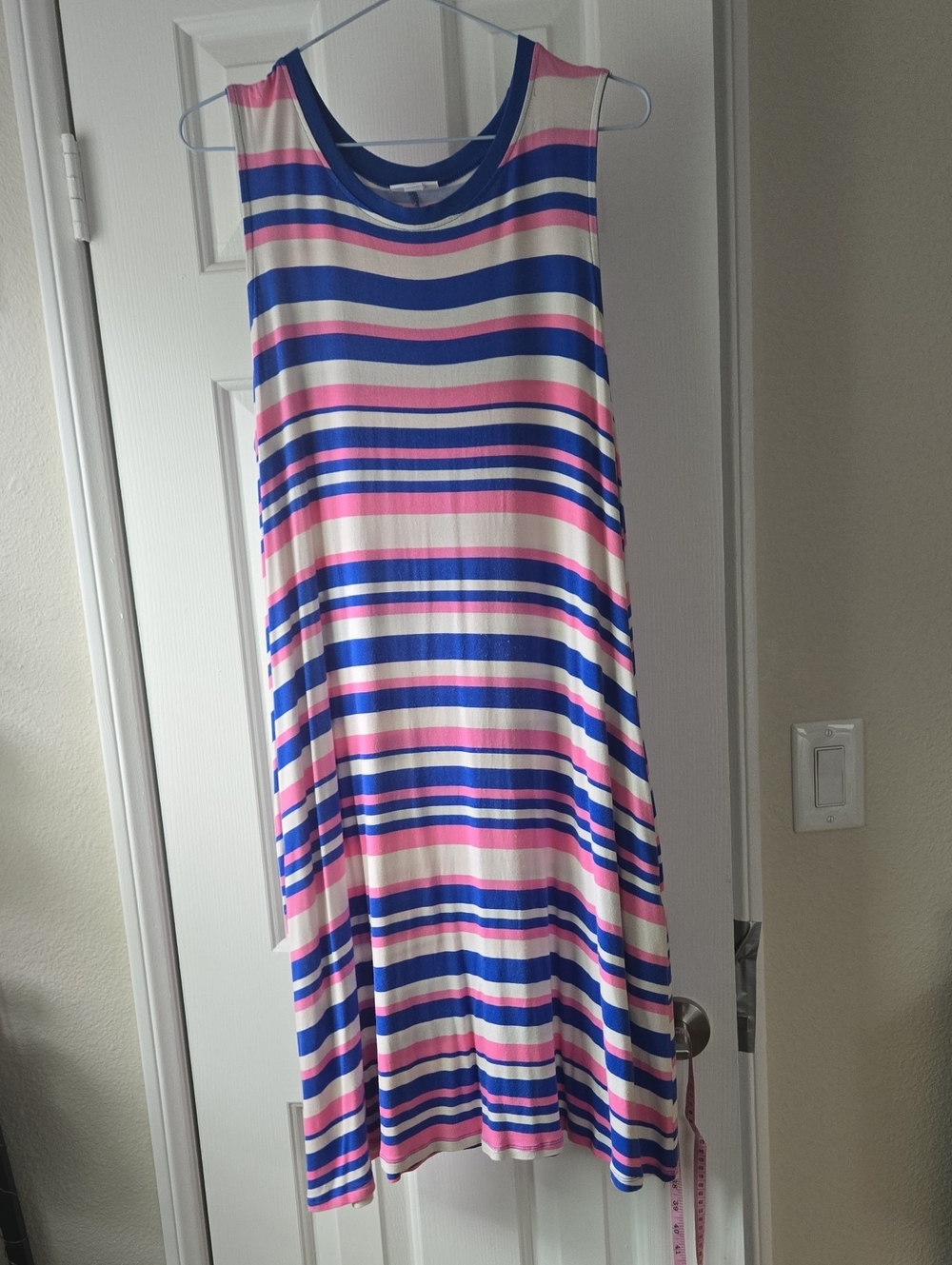 LuLaRoe Charlotte Midi Swing Dress-large